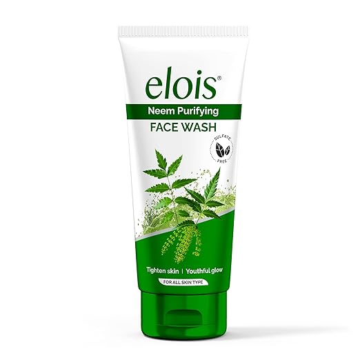 Elois Neem Purifying Face Wash Deep nourishment and Hydration for Radiant Skin Naturally, Remove Excess Oil, For Men & Women 100gm