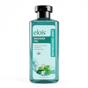 Elois Body Shower Gel For Gentle Cleansing With Deep Nourshing Formula Hydrates Skin for Women & Men Suitable for All Skin Types 300ml (Mint)