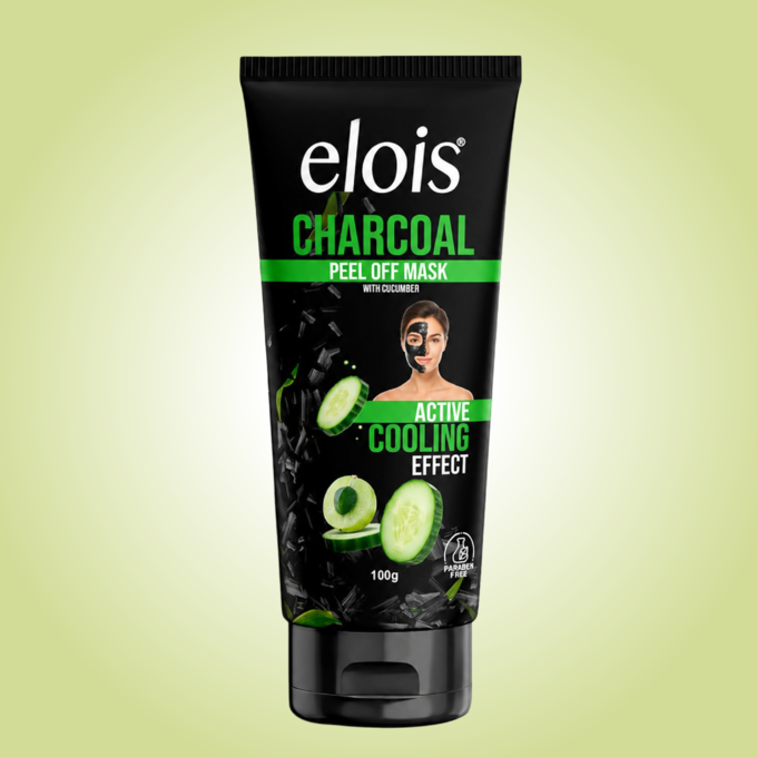 Elois Charcoal Peel Off Mask for Deep Cleansing & Blackhead Removal | 100g