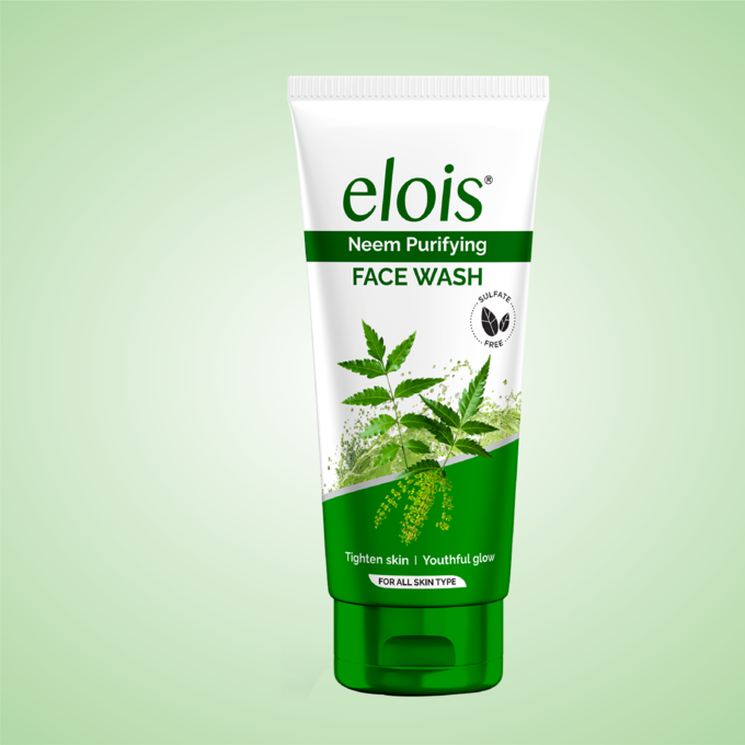 Elois Purifying Neem Face Wash for Oil Control, Acne Care & Clear Skin | 100g